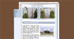 Desktop Screenshot of granitememorialinc.com